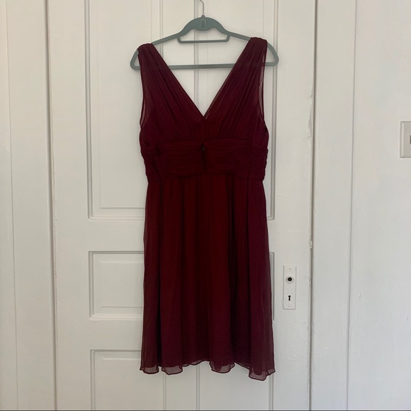 J Crew Silk Chiffon Bridesmaid Dress - Picture 2 of 6